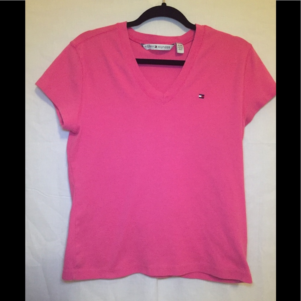 PINK Tommy Hilfiger V- neck